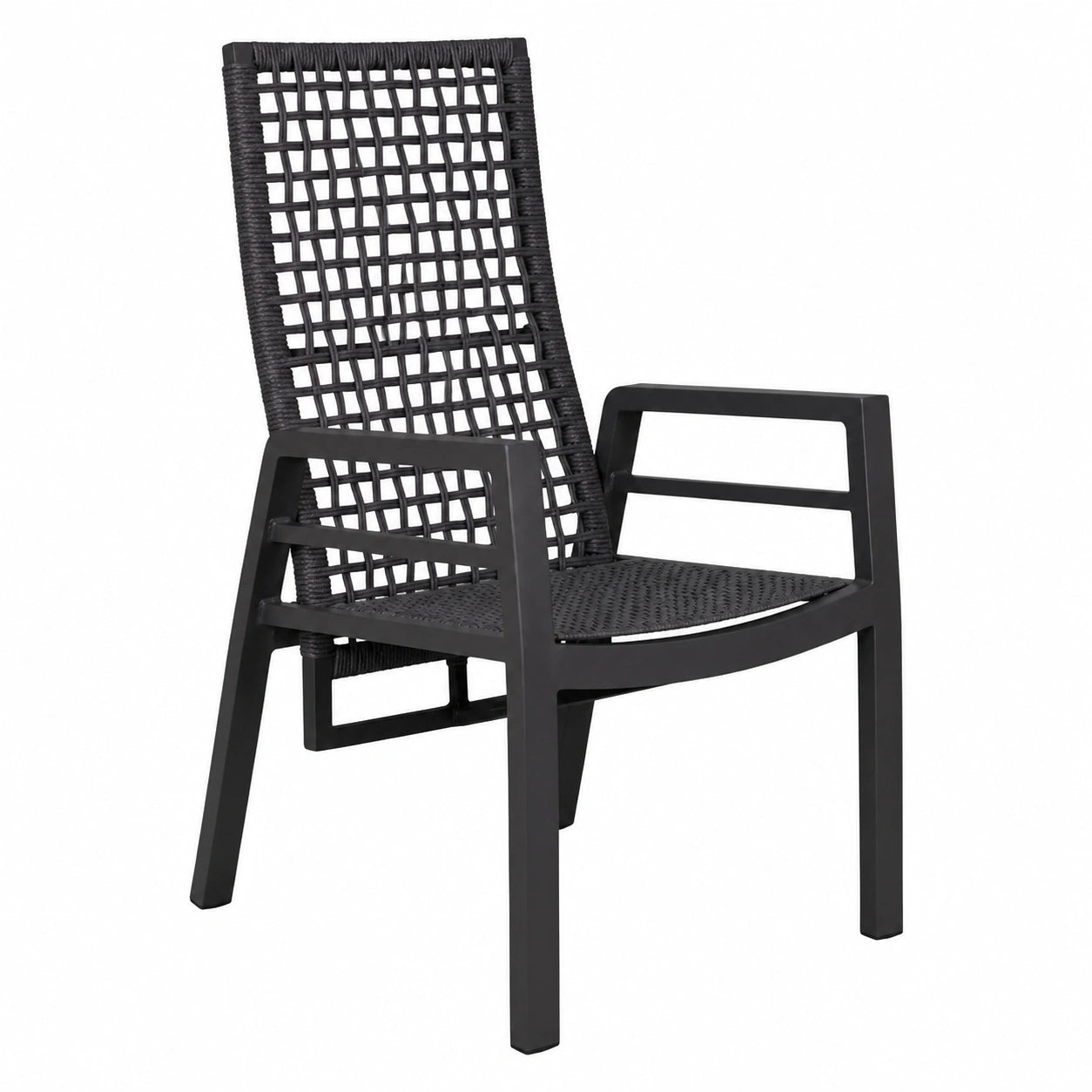 Verstellbarer Relaxsessel Lucena aus Aluminium mit Textilene und Kissen