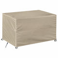 Wasserdichte Schutzhülle für Gartenmöbel, 260x160x110cm, Beige, aus strapazierfähigem 420D Oxford-Gewebe