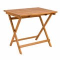 Klappbarer Akazienholz-Gartentisch Blossom für Balkon und Terrasse, 80x60 cm
