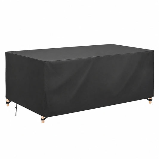 Wasserdichte Abdeckung für Gartenmöbel aus 600D Oxford-Stoff, ideal für Sofas und Rattanmöbelsets
